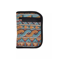 Compact Dia-MiniCase with colorful geometric design for diabetic travel essentials.