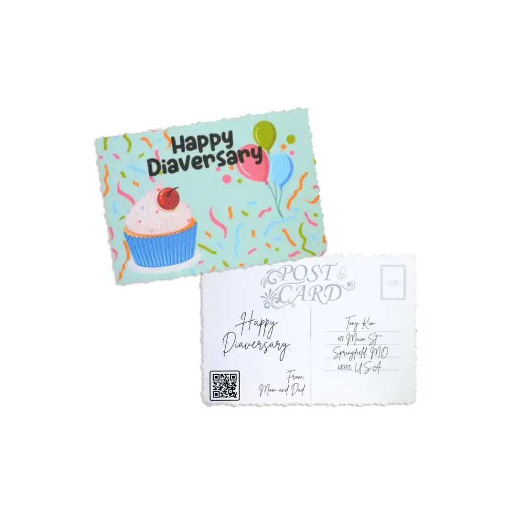 Diaversary Postcards - Kaio Cards