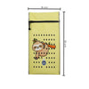 Insulin cooling wallet for kids with sloth design, fits two pens or vials, 19x9 cm.