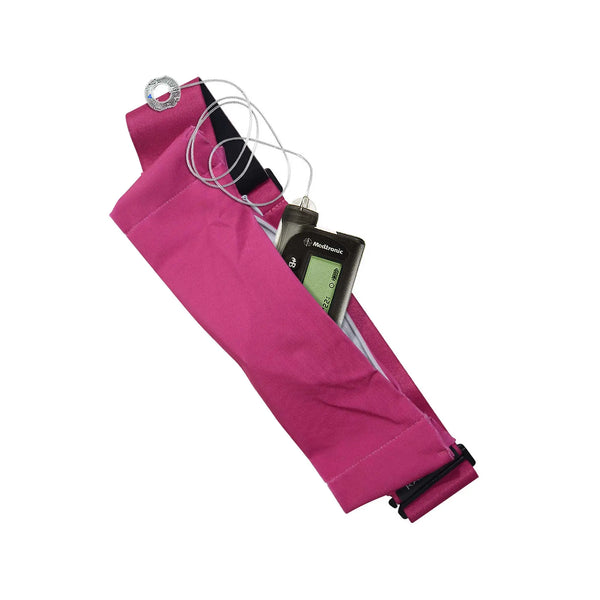 Cinto para bomba de insulina com gancho em G – Cores lisas | Dia Belly-Belt 2
