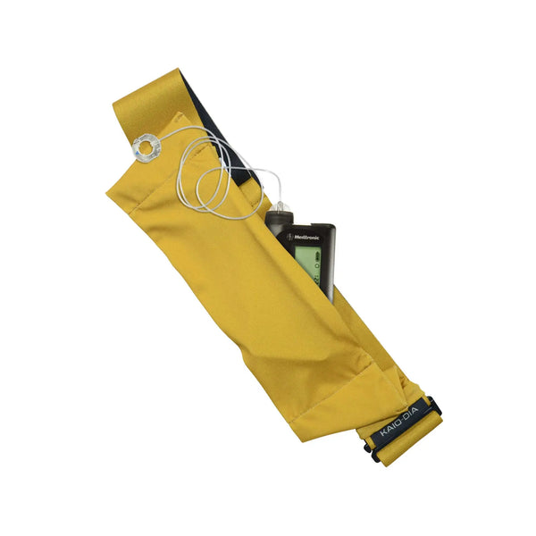 Cinto para bomba de insulina com gancho em G – Cores lisas | Dia Belly-Belt 2