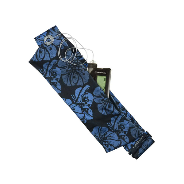 Cinto ajustável para bomba de insulina com gancho em G – Coleção Midnight