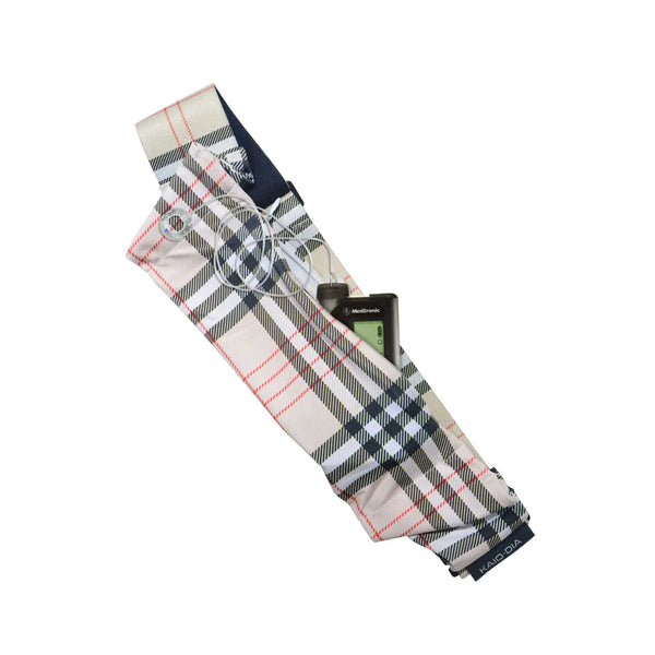 Cinto ajustável para bomba de insulina com gancho em G – Estampados | Dia Belly-Belt 2