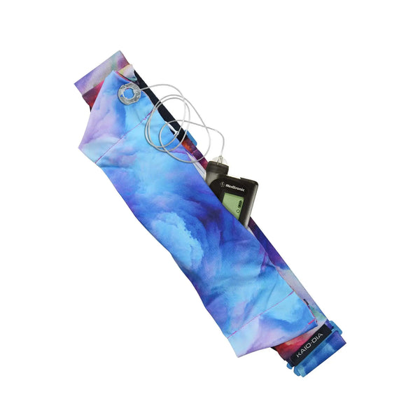 Cinto ajustável para bomba de insulina com gancho em G – Estampados | Dia Belly-Belt 2