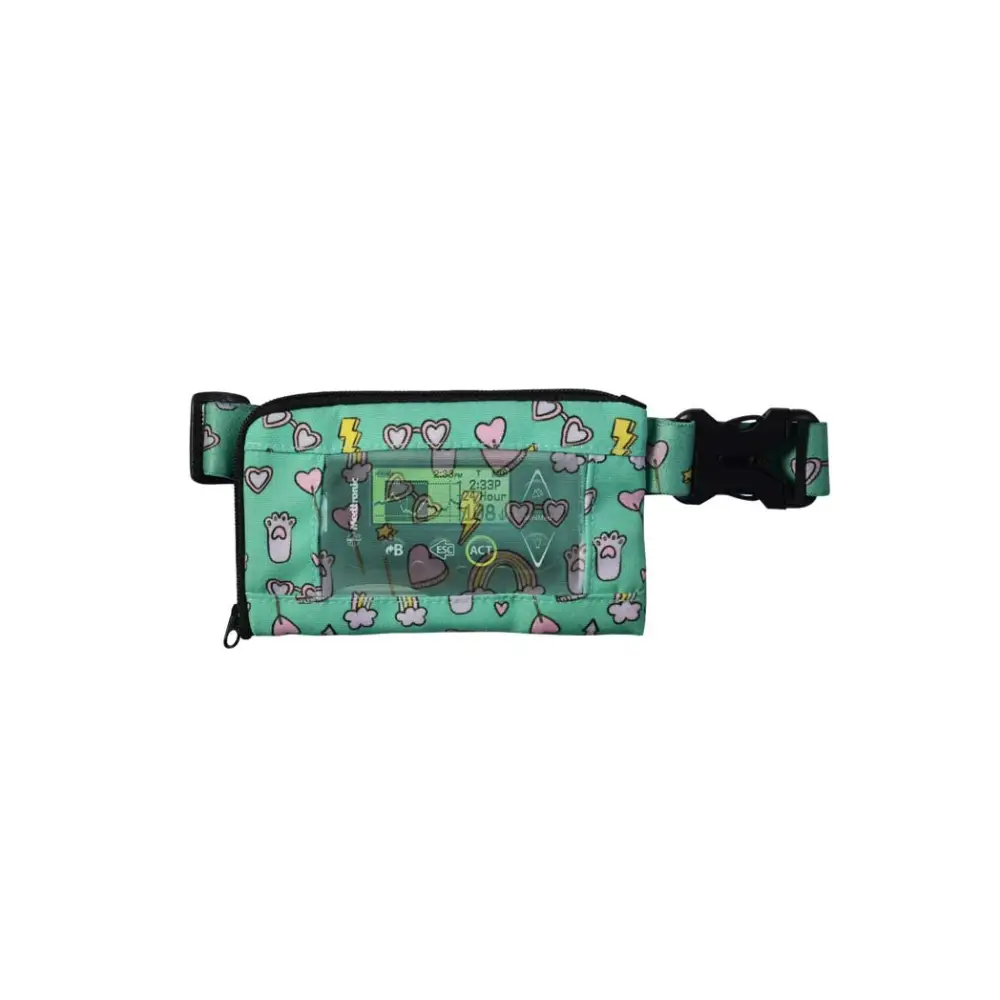 Insulin pump belt with window for children - Kaio-Dia