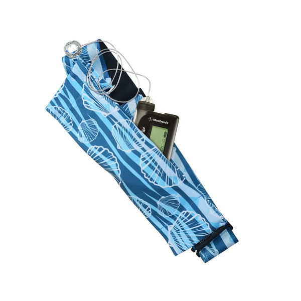 Cinto ajustável para bomba de insulina com gancho em G – Estampados | Dia Belly-Belt 2