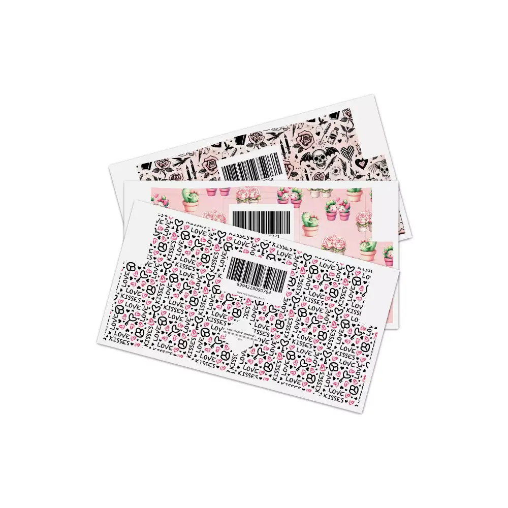 Medtronic MiniMed Stickers Valentine 2025 collection featuring love, plant, and gothic themes.