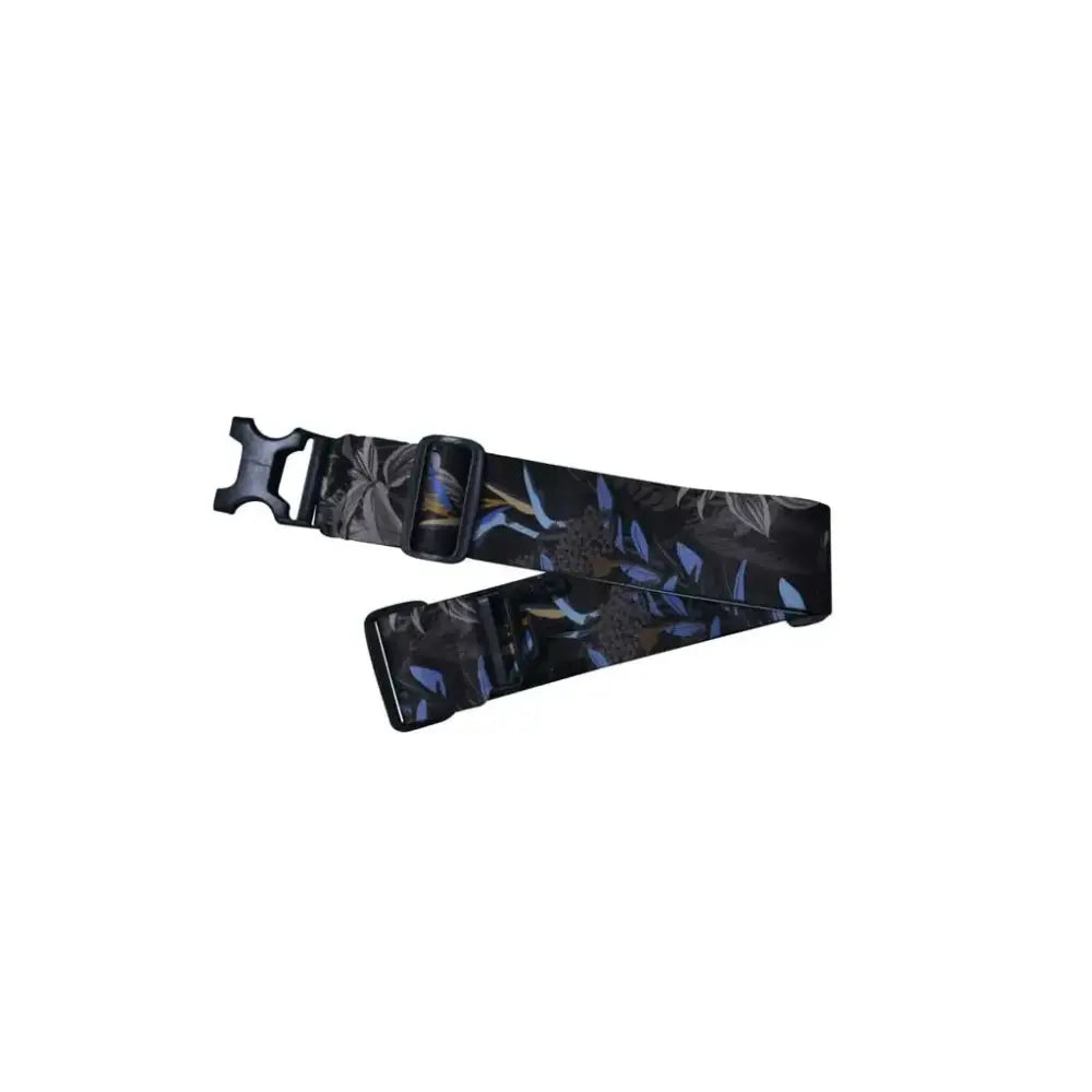 Multipurpose belt for diabetics with floral print design.