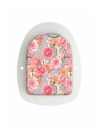 Omnipod Pod Stickers - Summer Edition with floral design.