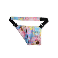 Colorful Dia-Go! shoulder bag for diabetics with cooling system, perfect for summer adventures.