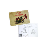 Elegant Christmas Postcard - Kaio-Cards