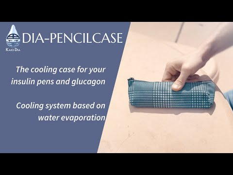 Bolsa de refrigeração infantil para insulina, Dia-PencilCase for Children