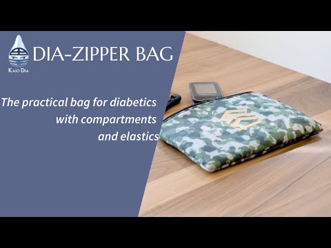 Bolsa infantil para material de diabetes, Dia-Zipper Bag KIDS