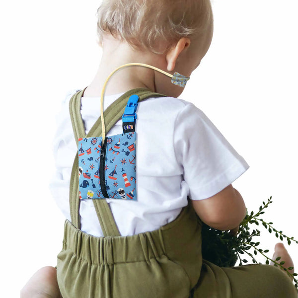 Bolsa para tubo médico para crianças – Armazenamento compacto e seguro | Kaio-Tube Pouch