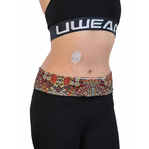 Cinto estampado para bomba de insulina, Dia-BellyBand Prints