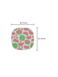 Adesivo de fixação para Simplera Sync, série Fresh, padrão melancia, dimensões 6,7 x 6,7 cm
