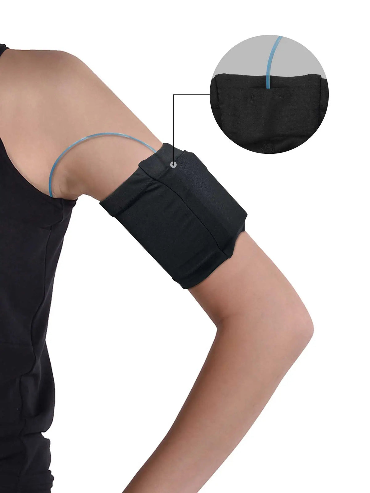Braçadeira com bolso para bomba de insulina YpsoPump, Dia-Band Pocket