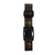 The Freestyle Libre 2 Armband with a colorful geometric pattern on a black background, showcasing the adjustable strap and sensor holder.