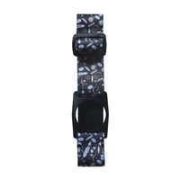 The Freestyle Libre 2 Armband with a medical-themed pattern, showcasing the adjustable strap and sensor holder.
