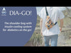 Saco de ombro para crianças com sistema de arrefecimento para diabéticos activos - Dia-Go! KIDS