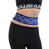 Lace waistband for insulin pump and glucose sensor.