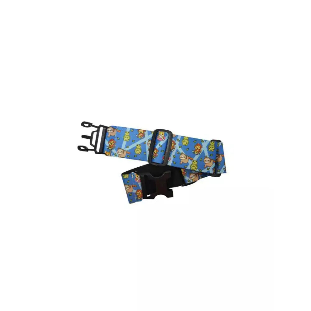 Multipurpose belt for diabetic kids with printed elastic design.