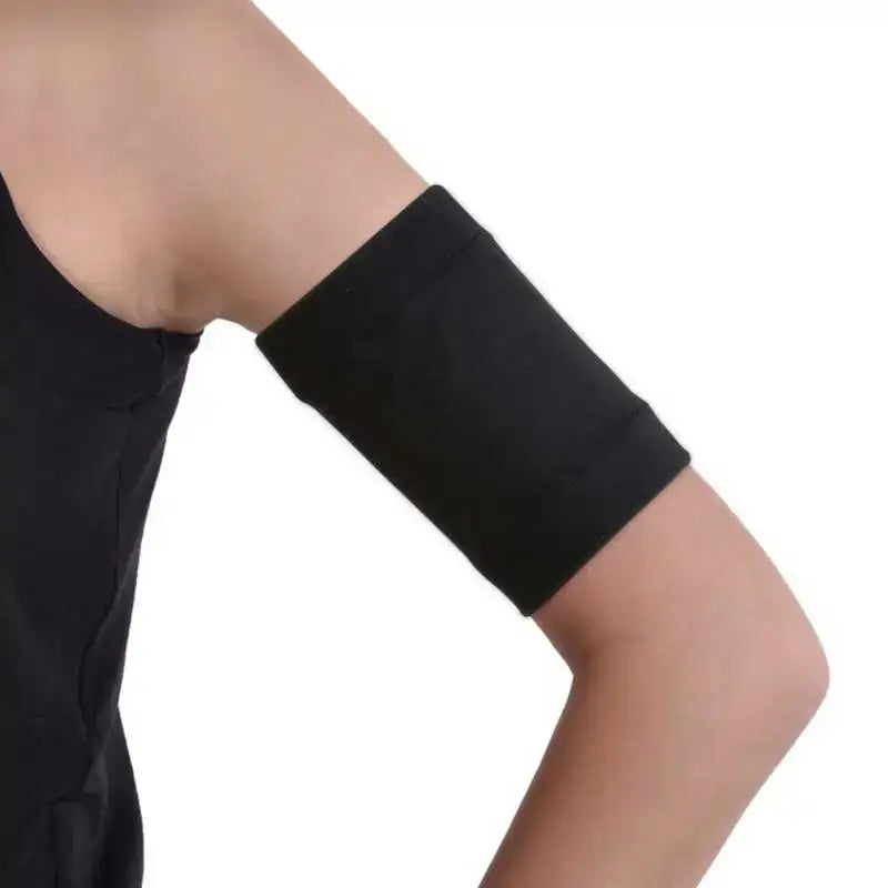 Protective black armband for glucose sensor Freestyle Libre Dexcom Eversense.